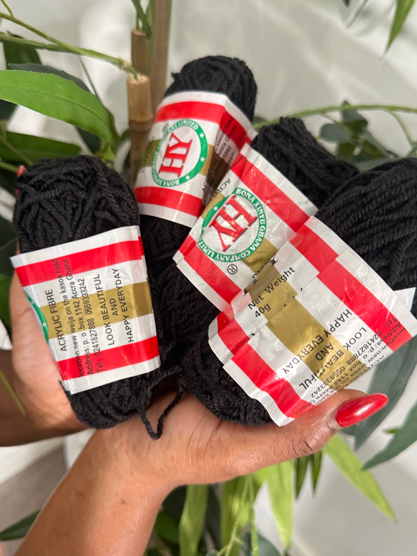 Yarn wool hair